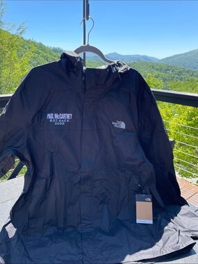 The North Face Black Raincoat - Paul McCartney Got Back 2026 Edition